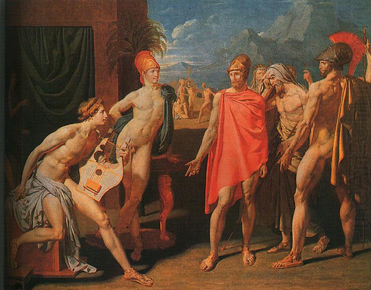 The Ambassadors of Agamemnon in the Tent of Achilles, Jean-Auguste Dominique Ingres